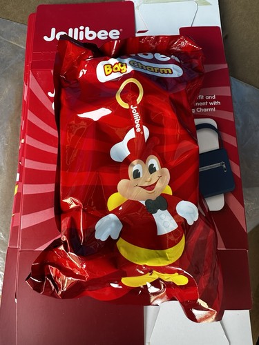 Jollibee bag charm pendant - bag,
